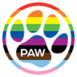 Pride Paw Symbol